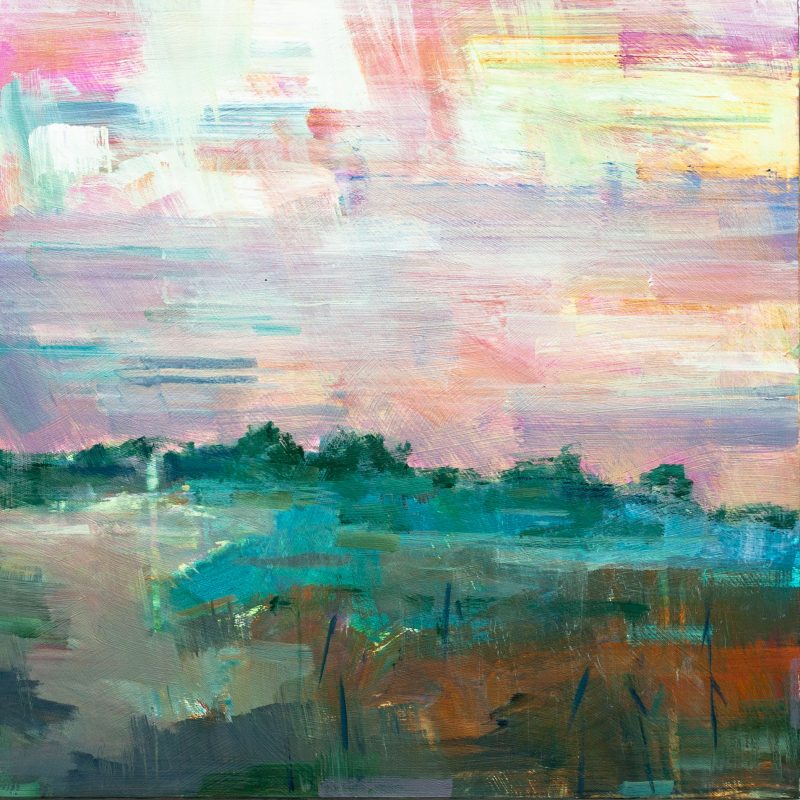 Sunset over the Fens (Sold)
